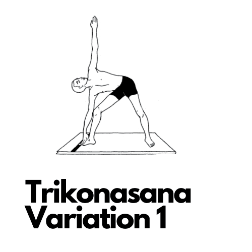 Trikonasana Variation 1