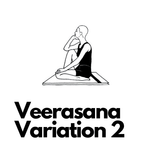 Veerasana Variation 2